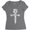 hunter s thompson Women's Triblend Scoop T-shirt