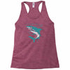 polygon shark Racerback Tank