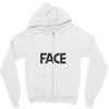 face Zipper Hoodie