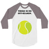 There is No Off-Season 3/4 Sleeve Shirt