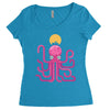 octopos Women's Triblend Scoop T-shirt