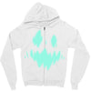 halloween face Zipper Hoodie