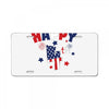 4th of July License Plate