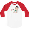 Cute Baby Painter's Mom Love 3/4 Sleeve Shirt