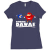 Finding Da Wae Shirt - Ugandan Knuckles Shirt Ladies Fitted T-Shirt