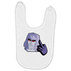 mega flipped off Baby Bibs