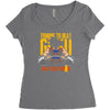 training to beat saiyan or at least warrior anime gym workout lifting Women's Triblend Scoop T-shirt