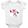 do you even squat? Baby Onesie