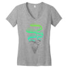 aurora borealis Women's V-Neck T-Shirt