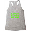 shoot hoops not guns Racerback Tank