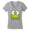 keroppi Women's V-Neck T-Shirt