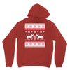 reindeer christmas ugly sweater Unisex Hoodie