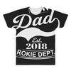 New Dad 2018 Rokie Dept. All Over Men's T-shirt
