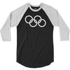 olympic rings 3/4 Sleeve Shirt