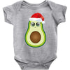 santa avocado Baby Bodysuit