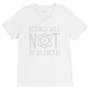 science will not be silenced V-Neck Tee