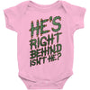 zombie right behind Baby Bodysuit