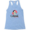 creme fraiche Racerback Tank