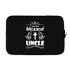 I Am One Blessed Uncle Laptop sleeve