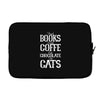 read books drink coffee eat chocolate pet cats Laptop sleeve