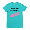 never mind the bulldogs Ladies Fitted T-Shirt