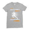 the best grandpas go running Ladies Fitted T-Shirt