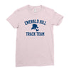 emerald hill track team Ladies Fitted T-Shirt