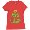 keep calm candy Ladies Fitted T-Shirt