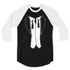 disheveled tuxedo 3/4 Sleeve Shirt