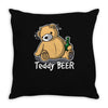 teddy beer Throw Pillow