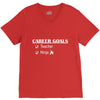 teacher career goals V-Neck Tee