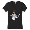 mexican skull Women's V-Neck T-Shirt