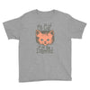 my cat is on the internet Youth Tee
