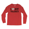 i love my soldier hunter camouflage Long Sleeve Shirts