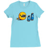 pac chomp Ladies Fitted T-Shirt