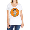 messi  kids Ladies Curvy T-Shirt