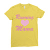 running mama Ladies Fitted T-Shirt