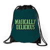 magically delicious Drawstring Bags