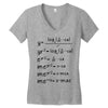 X-Mas Math Women's V-Neck T-Shirt