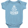 Keep Calm And Let Robert Handle It Baby Onesie