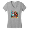 movie night Women's V-Neck T-Shirt
