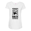 introverts Unite Separately in Your Own Homes Maternity Scoop Neck T-shirt