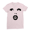 sexy girl 2 Ladies Fitted T-Shirt