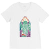 cthulhu's church V-Neck Tee