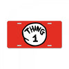 thing 1 License Plate