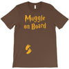 Muggle On Board Orange T-Shirt
