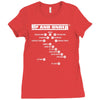 up and under formation Ladies Fitted T-Shirt