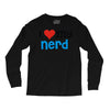 i love my nerd Long Sleeve Shirts