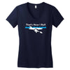 that's how i roll Women's V-Neck T-Shirt