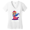 nerd princess Women's V-Neck T-Shirt